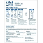 P&G Purifier of Water Portable Purification Packets, Emergency Drinking Powder for Camping, Hiking, Backpacking, and Travel (12 pack)