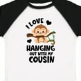 thumbnail image 4 of Inktastic Monkey I Love Hanging out with My Cousin Boys or Girls Toddler T-Shirt, 4 of 5