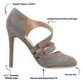 thumbnail image 5 of Journee Collection Womens Zeera Round Toe High Stiletto Pumps, 5 of 7