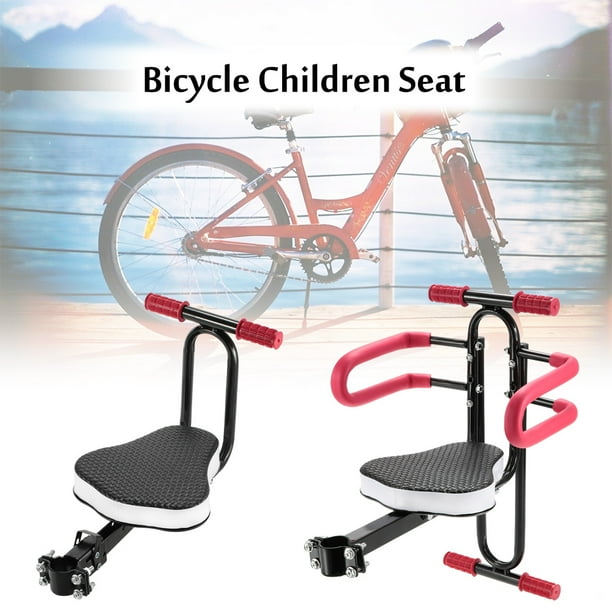 Asiento de bicicleta para niños con montaje frontal de liberación rápida sillín eléctrico para niños
