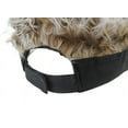 thumbnail image 7 of Ludlz Unisex Adjustable Visor Sun Cap with Fake Hair Wig Baseball Cap Golf Hats, 7 of 7