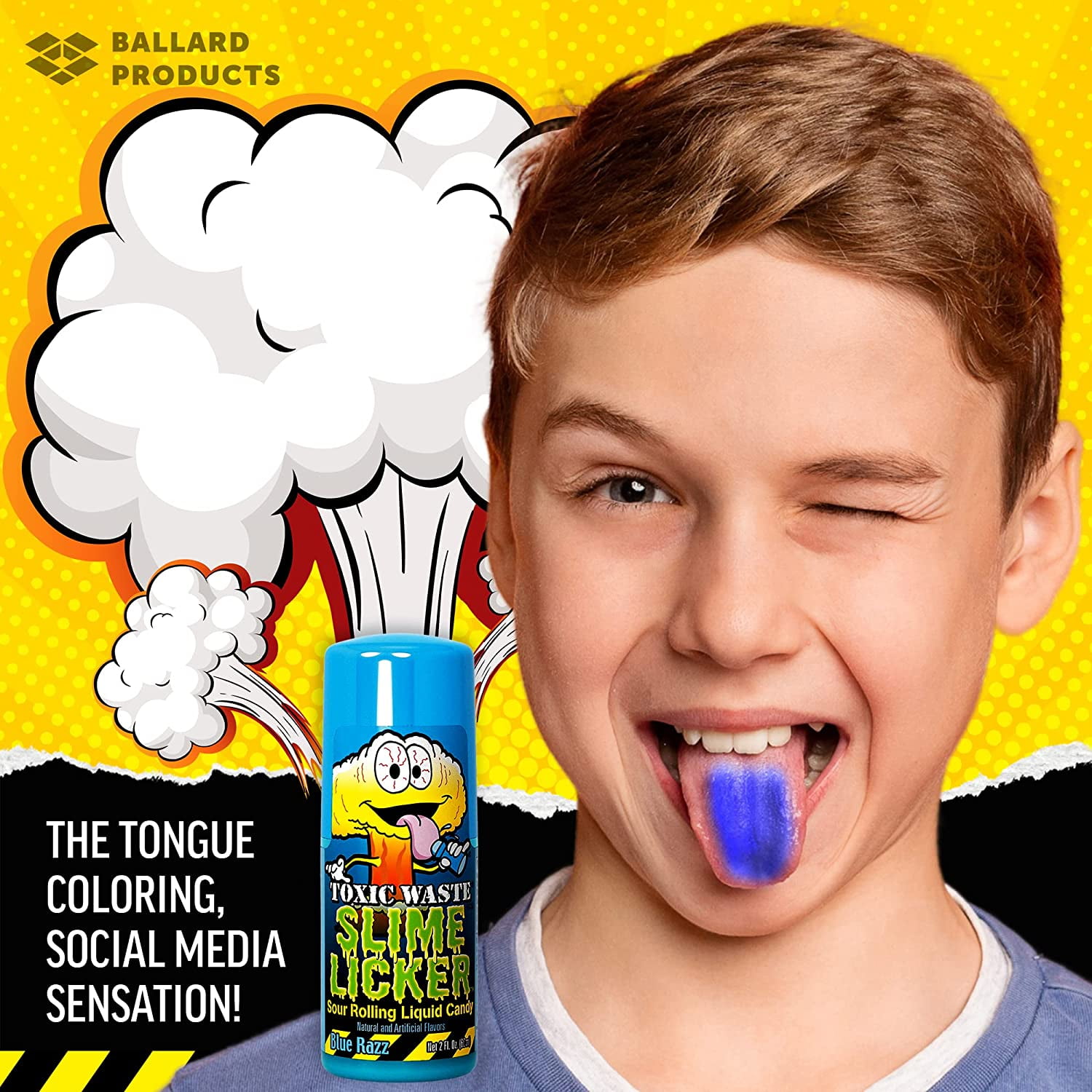 Toxic Waste Slime Licker Lip Balm, 0.67 Oz.