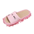 thumbnail image 4 of 1 par de pantuflas de trapeador perezoso cómodas mujeres hombres invierno limpieza de piso desmontable Rosa Yuyangstore Zapatillas de trapeador, 4 of 8
