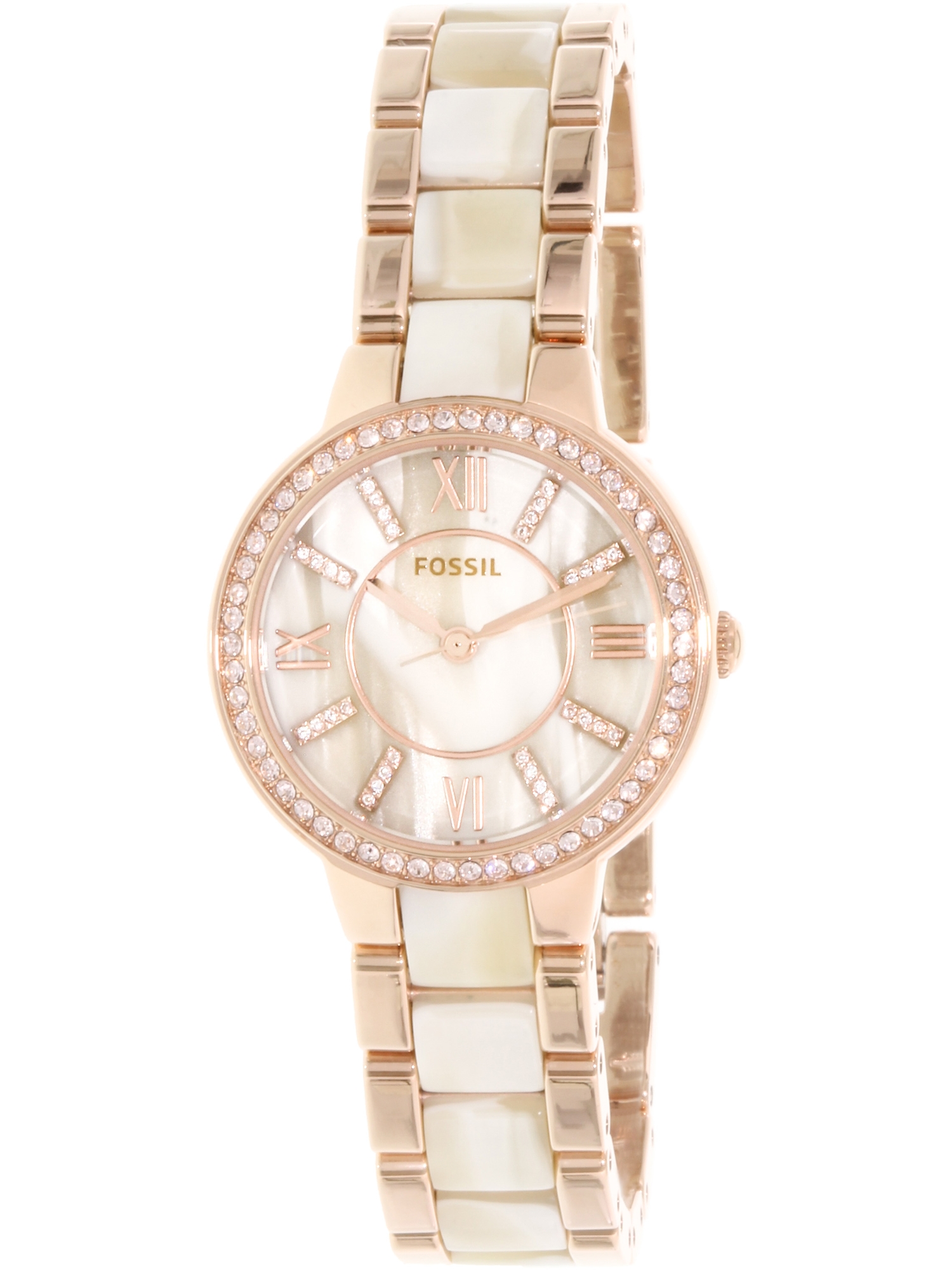 fossil q virginia rose gold