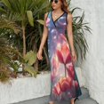 thumbnail image 3 of Tulip Vestido Sin Mangas Para Mujer, Traje De, Ropa De Cumpleaños, Verano, 3 of 5