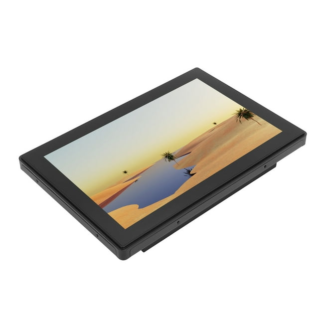 Monitor de Pantalla Táctil de 101 Pulgadas Monitor de Viaje Portátil Interfaz Multimedia de Alta Definición de 1280 X 800 Monitor IPS USB VGA para Portátiles Viajeros de