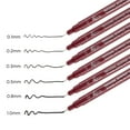thumbnail image 3 of Acurit Waterproof Technical Pens - Professional Waterproof Technical Pen, Rich Blank Ink, Acid-Free, Light Fast, for Sketching, Drawing, CAlligraphy, & More! - [6-Pack - Assorted Sizes], 3 of 6