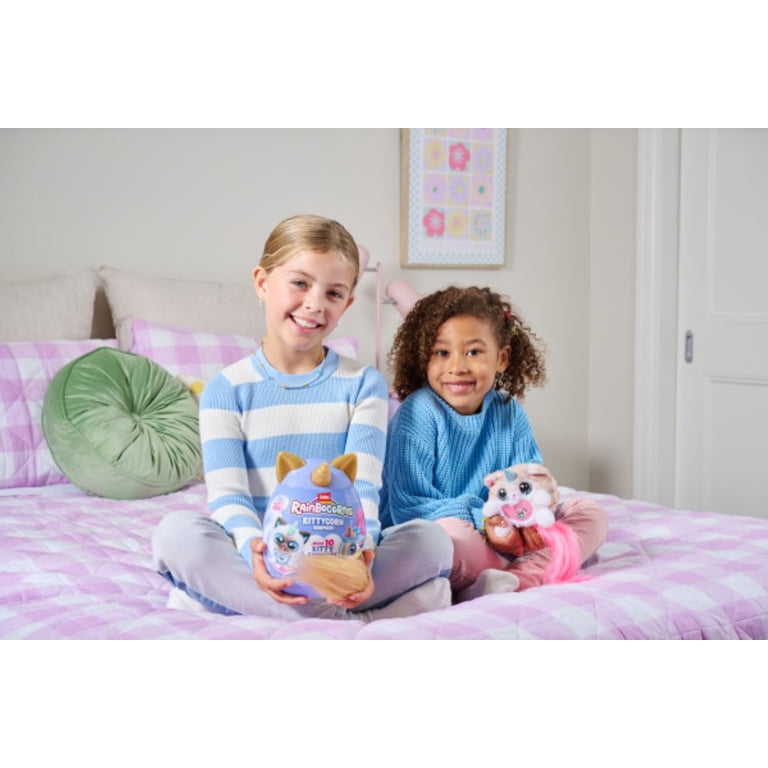 Rainbocorns Mamacorn Surprise Plush By ZURU – Hug To Hatch Egg, Collectible Toy With 30+ Surprises, Magic Heart, For Girls Ages 3+