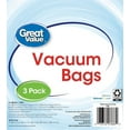 Great Value BISSELL Style 7 Replacement Vacuum Bags, 3Pack, 2329