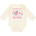 thumbnail image 3 of Inktastic I'm Going to Be a Big Sister Girls Long Sleeve Baby Bodysuit, 3 of 5