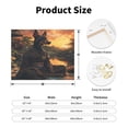 thumbnail image 2 of Lsque Sunset Meditating Doberman Print Wall Art – Decorative Picture for Living Room, Bedroom, and Office (Horizontal), 2 of 6