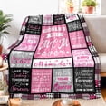 thumbnail image 4 of Blanket PVDSAVE Best Mom Ever, forro polar de franela, 60 x 80 cm, 4 of 7