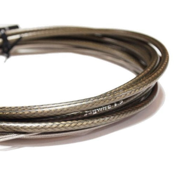 Jagwire - Pro Hydraulic Disc Brake Hose Kit | for Road, Gravel, MTN Bikes | Requires Pro Quick Fit Kit Quick-Fit Kit | 3000 mm | Carbon Silver