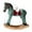 Green, variant on Kuntesetty Christmas Horse Statue Adorable Table Decoration for Garden Balcony Entrance Green
