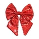 thumbnail image 2 of Christmas Bow Decorations Garland Bow Small Christmas Tree Bow Sequin Bow Tie Christmas Decoration Bow Decorations For Home Christmas Party, 2 of 6