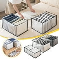 thumbnail image 1 of EGNMCR Closet Organizers and Storage, Storage Trunks & Bag Mesh Storage Box Foldable Closet Clothes Dividers Nylon Dresser Compartments Organizers Storage Organizer, 1 of 9