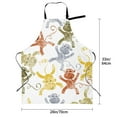 thumbnail image 2 of Kdxio Cartoon Monkey Apron with Pockets Adjustable Kitchen Aprons for Men Women Waterproof Aprons for Cooking,Drawing,Crafting, Baking Household Cleaning, 2 of 8