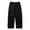 Black, variant on SROBPTY Fall Winter Pants for Teens Boys Solid Cargo Loose