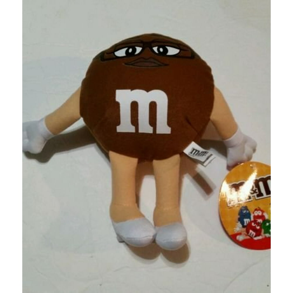 M&M Classic Brown Plush 10 Doll Toy - Walmart.com - Walmart.com