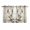 White Red, variant on White Chicken Rustic Kitchen Curtains 84 Inch Length, Vintage Floral Oil Painting Grommet Top Bedroom Living Room Curtains, Light Filtering Cafe Curtain Drapes 2 Panels Set 84''x84''