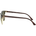 thumbnail image 2 of Ray-Ban Rb3016f Clubmaster Asian Fit Square Sunglasses, 2 of 5