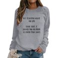 thumbnail image 3 of Vedolay Hoodies for Women 2023 Sweatshirt for Women 2023 Trendy Half Zip Pullover Long Sleeve Fal Clothes,Gray XL, 3 of 4