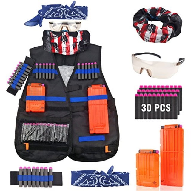 Tactical Vest Jacket Kit for Nerf Guns NStrike Elite Battle Walmart
