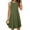 B321 Army Green sundresses for women clearance under $5, variant on Women Dresses Xqxayjr Women's Casual Mini Sundresses 2025 Flowy Swing Trendy Spring Dresses Crewneck Summer Sleeveless Cute Holiday Vacation Dress