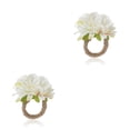 thumbnail image 1 of Servilletero de flores artificial Advancent 6 piezas Hecho a mano Colorido Interior Hogar Hotel, 1 of 6