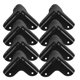 thumbnail image 2 of 8 protectores de esquinas de metal protectores de esquinas de muebles protectores de esquinas de metal resistentes para mesas protectores de esquinas de maletero de metal resistentes, 2 of 6