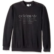 adidas Originals Men's Nmd Crew Sweatshirt Black Large