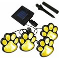 thumbnail image 5 of 4 x Solar Dog Animal Paw Print Lights Garden Outdoor LED Path Lawn Decor Walkway, 5 of 7