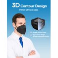 thumbnail image 4 of Mascarilla N95 FOXFUN YQD960B, paquete de 25, certificada por NIOSH, 4 of 6
