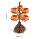 thumbnail image 1 of Broomstick de Halloween para aperitivos, soporte para cuencos, adorno creativo, accesorios de fiesta, arte para servir aperitivos, ensalada, frutas, suministros de cocina, 1 of 4