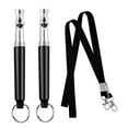 thumbnail image 5 of 2 Set Dog Training Whistle with Lanyards Ultrasonic Dog Whistle to Stop Barking for Dogs Recall Training Adjustable Silent Dog Whistle Safe Anti-lost Training Control Tool, 5 of 8