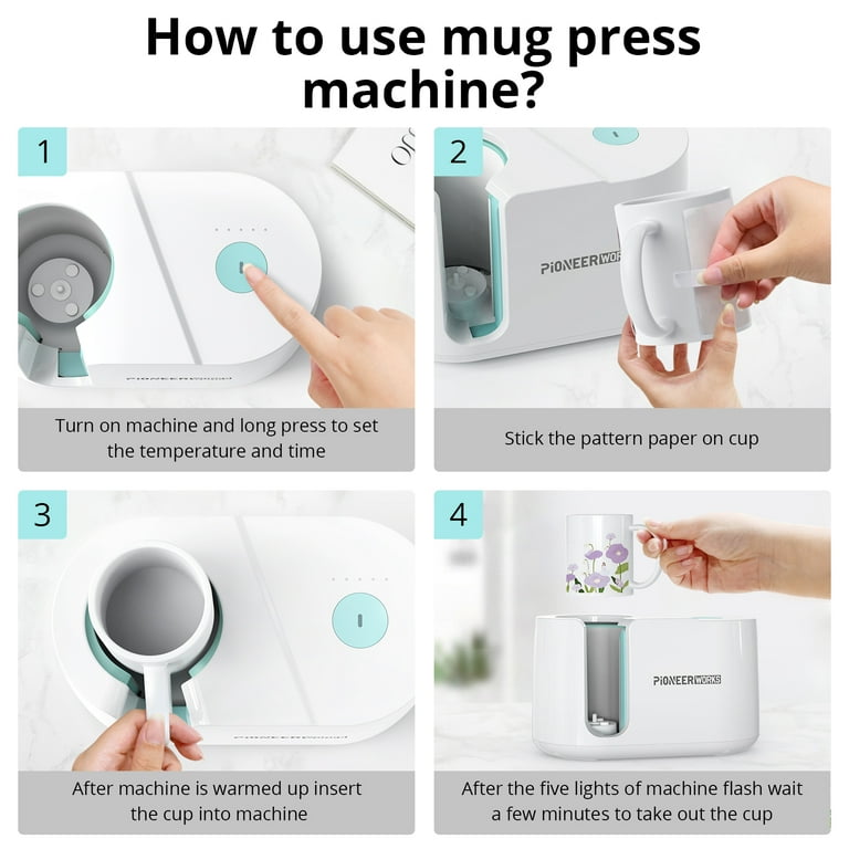 Heat press 2024 machine mugs