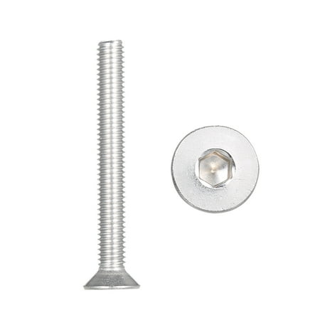

Yabuy DIN7991 304 Stainless Steel Allen Bolt Socket Screws Hex Screw M6*50
