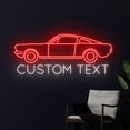 thumbnail image 3 of Handmadetneonsign Custom Text Classic Car Neon Sign, Luxury Car Led Sign, Car Led Light, Sport Car, 3 of 5