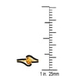 thumbnail image 2 of AoneJewelry 1.45 Ct. Citrine Gemstone & Black Diamond Ring In 10K Rose, White & Yellow Gold, 2 of 5