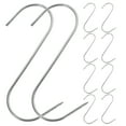 thumbnail image 4 of Viveous 20pcs Hanging Meat Hooks Stainless Steel Hooks Meat Hooks Household Meat Hangers, 4 of 10