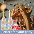 thumbnail image 4 of 4 Styles 40pcs Wine Labels for DIY Bottles Wedding Wine Bottle Labels Self Adhesive Labels for DIY Celebrations Personalized Wine Tags Wedding Bridesmaid Blue Floral Stickers 3.5x2 inch, 4 of 7