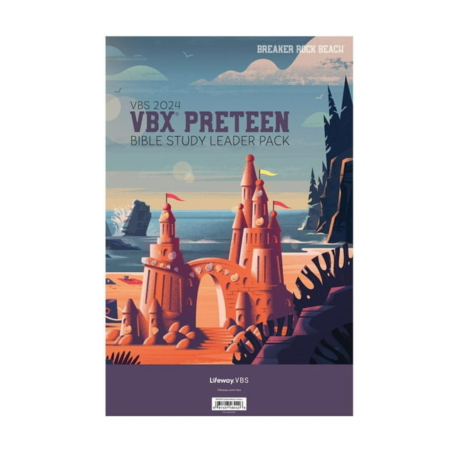 Paquete de líderes VBS Lifeway Kids 2024 Breaker Rock Beach VBX para preadolescentes