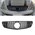 thumbnail image 2 of Car Front Grille GT Style Mesh Grill For Mercedes-Benz R-Class W250 R320 R350 R500 R550 2005-2010 ABS Grills, 2 of 6
