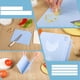 thumbnail image 4 of Tabla de cortar de plástico para cocina de 7,87 x 4,92 pulgadas, antideslizante, para carne, frutas y verduras, con molinillo de ajo. Alfombrilla de corte duradera y resistente al desgaste para la, 4 of 6