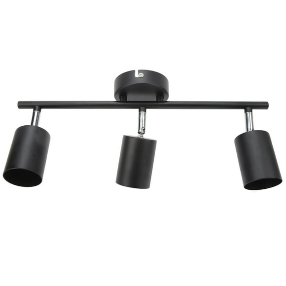 Track Lighting Kit, 85-265V Simple Stylish Easy Mounting LED Track Light Kit For GU10 Bulb