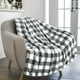 thumbnail image 1 of Manta de Navidad suave y cálida | Manta acogedora de poliéster para siestas para sofá, cama, camping | Transpirable, ligero, uso para todas las estaciones | 51x39 in | Paquete Individual | Rojo,, 1 of 6