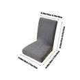 thumbnail image 3 of EGNMCR Throw Blanket Multifunctional Elastic Table Chair And Stool Cover Highquality Taffeta Material Design Household Cushion Cover Proof And Stain Proof Comfortable Seat back decorative cover, 3 of 6