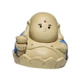 thumbnail image 2 of Mini estatua inmortal china de arcilla púrpura, adorno de mesa, recuerdo realista maitreya, 2 of 9