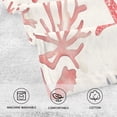 thumbnail image 5 of Yayeee 2 Pack Hand Towels for Bathroom 100% Cotton 16" x 28" Soft Absorbent Kitchen Towel, Starfish Seashell, 5 of 7
