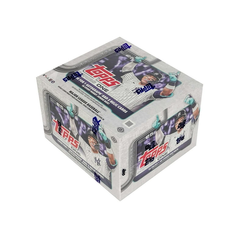 Topps 2025 Series 1 Baseball Hobby Jumbo Box, 350-Card Set